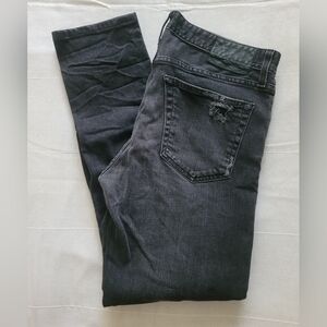 AG Adriano Goldschmied Sz 33R Black Pants